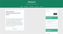 Desktop Screenshot of dumont.us